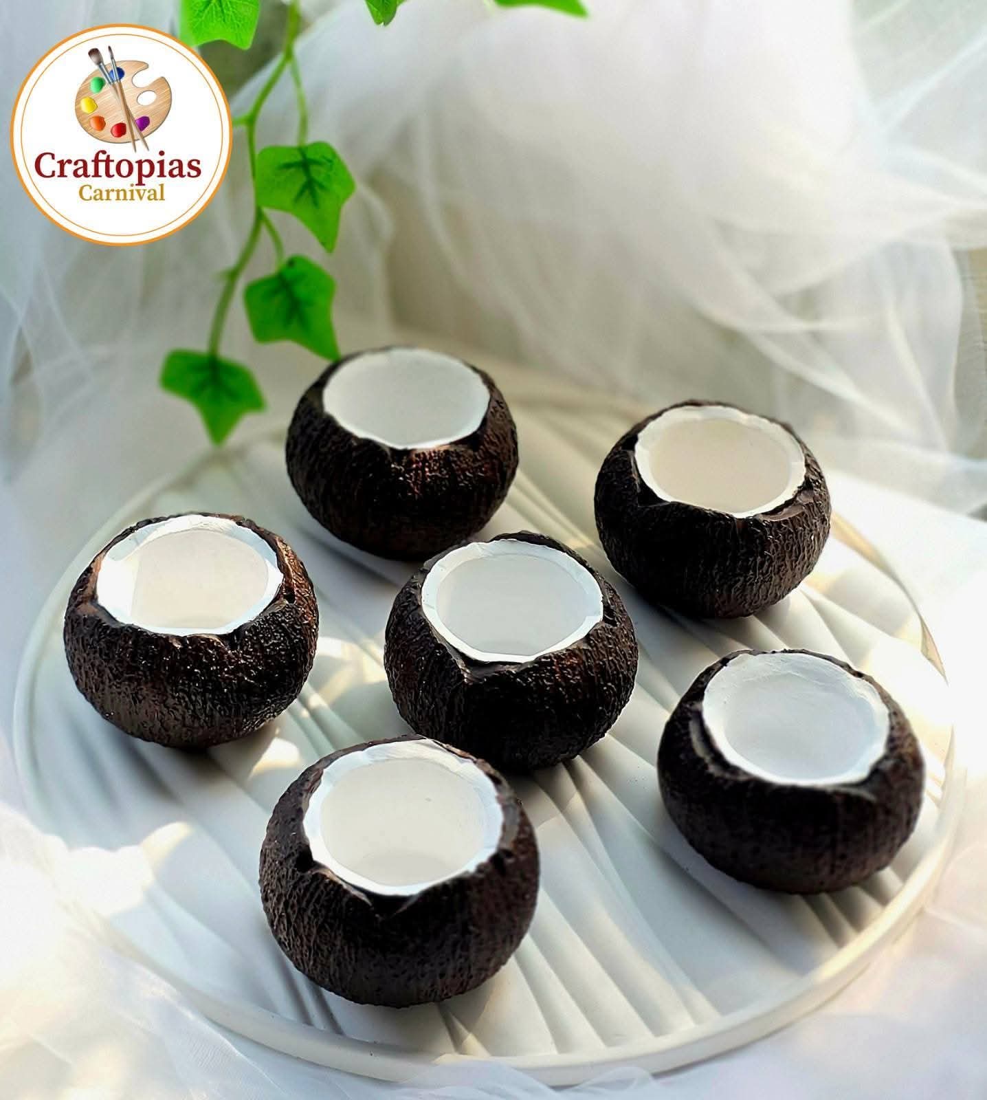 Eco-Shell Coconut Bowls